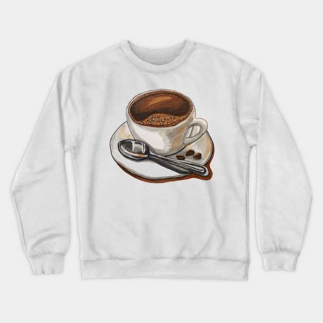 Espresso Crewneck Sweatshirt by Perfect Spot